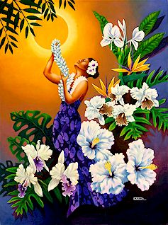 Hawaiian Art Prints Hawaiian Paintings Rapozo Hawaii paintings Hawaiian painter